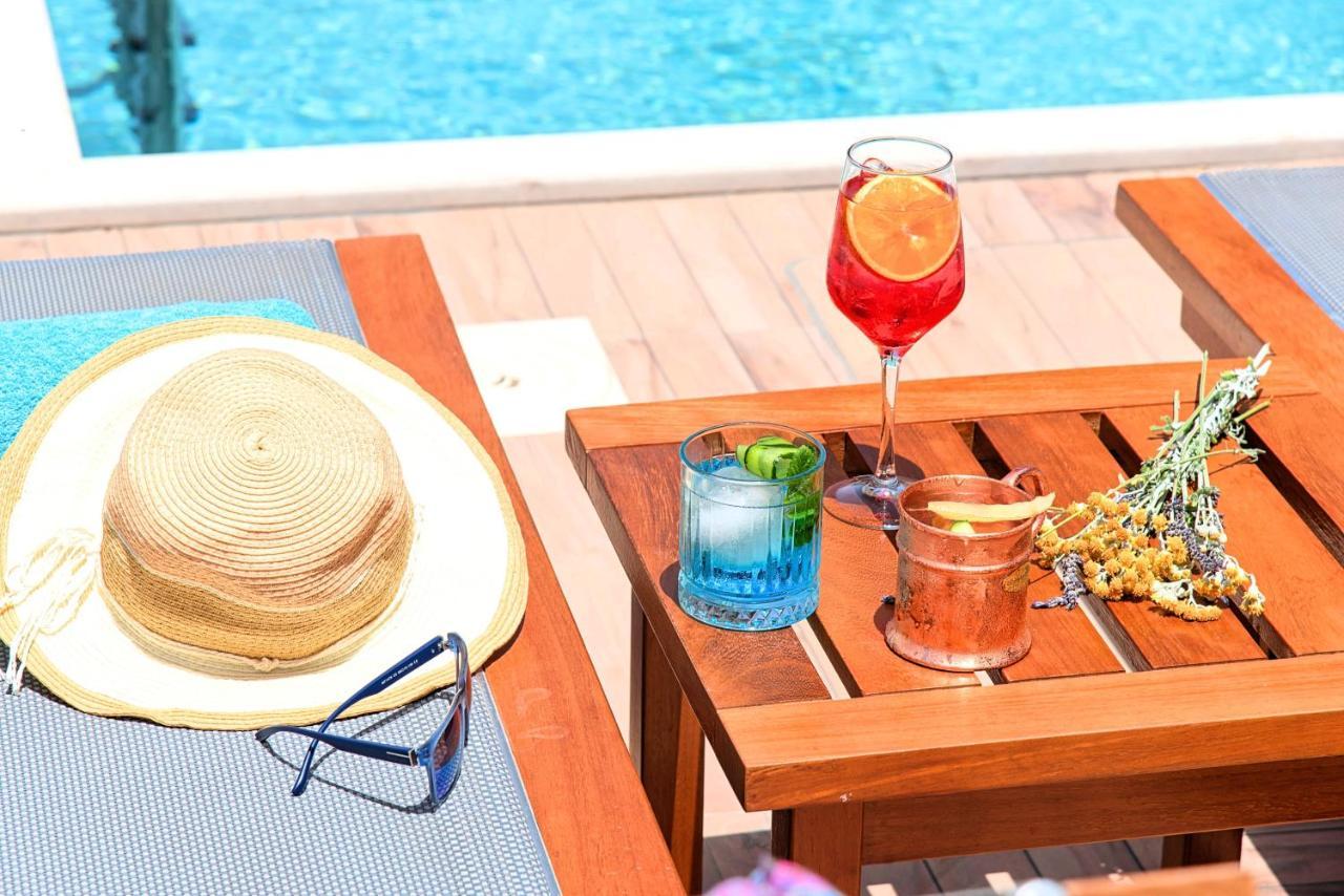 Acrothea Villa Heated Pool ハニア エクステリア 写真